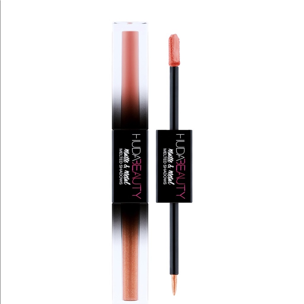 Huda beauty matte and metal eyeshadows